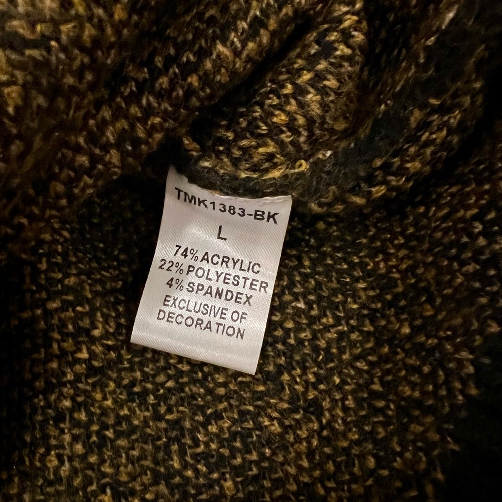 VINNIE LOUISE - THML Living In Leopard Sweater Size large - Picture 4 of 4